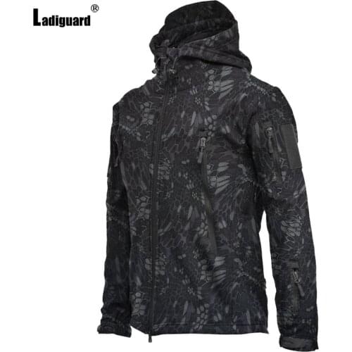 2021 New Spring Autumn Men Hoodie Jackets Plus Size Man Fashion Camouflage Jacket Casual Outdoor Multi Zipper Sexy Mens Clothing