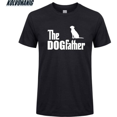 Summer Fashion Streetwear Cotton O-Neck Casual Fitness Mens T Shirts The Dog Father Labrador Printed T-Shirt Male Harajuku Tees