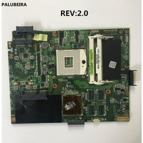 PALUBEIRA REV 2.0 K52JC Laptop motherboard for ASUS K52JC K52JT K52JR Test original mainboard GT310M/1GB