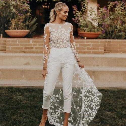 Miraitowa Long Sleeve Wedding Dresses