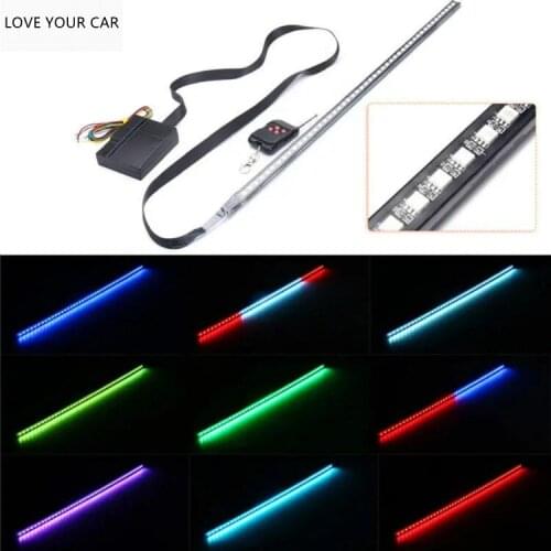 Colorful LED Knight Rider Light 5050-48SMD Car Net Light Scanning Light RGB Breathing Light
