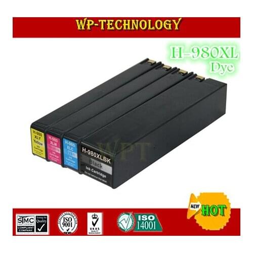 Compatible ink cartridges Suit for HP980XL HP981XL , suit for HP X555dn X555xh X585dn MFP X585f MFP X585z MFP , Full Dye Ink