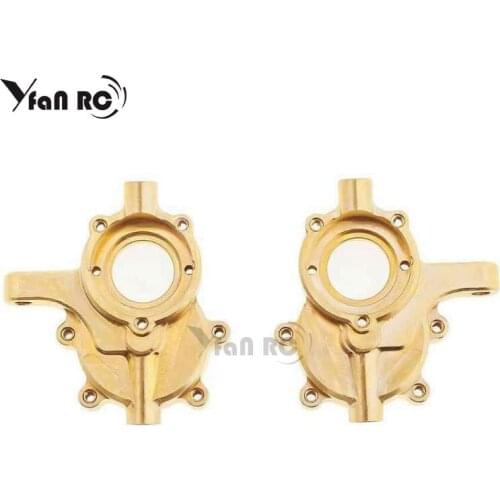 Yfan Rc 2 Pcs / Set For RedCat Gen8 Red Cat Brass Upgrade Metal Front Steering Cup RC Crawler Car Upgrade Accessories Rer 11406