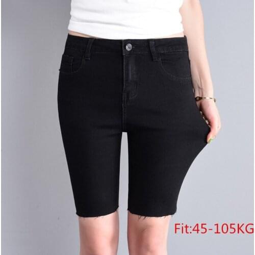 Summer Plus Size Women Leggings Super Big Sizes Legging Black High Elastic Short 6XL Fitness Sportwear Jeggings Workout