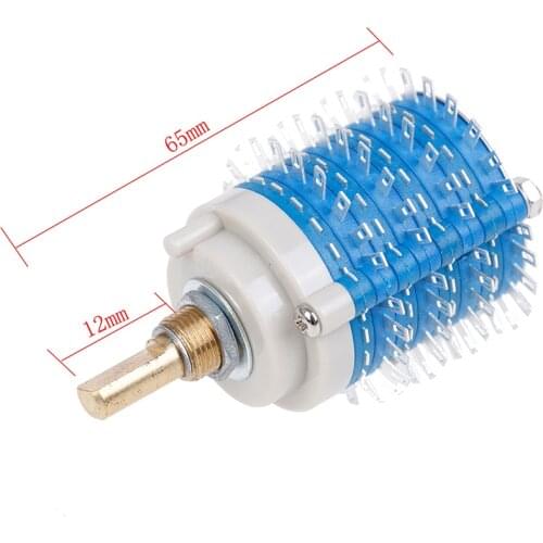 1pc 4 Pole 24 Step 4*24 Rotary Switch Attenuator Volume Control DIY Potentiometer