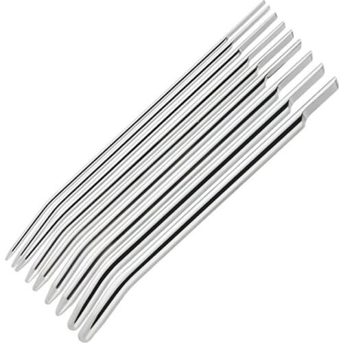 304 stainless steel 255mm*4-12mm Super longth Dilator Urethral Sounds Penis Plug Urethra Eurynter,urethral sound toys dilators