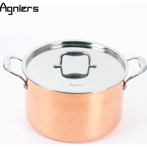 AGNIERS Stainless Steel Pans For Cooking