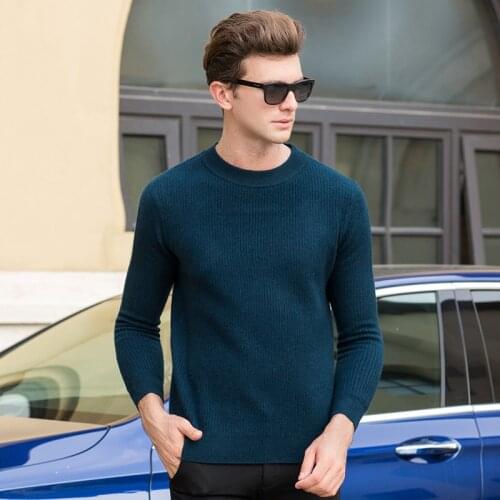 Brand New Casual Sweater Men Pullovers Autumn Fashion Style Sweater Solid Slim Fit Knitwear Full Sleeve Coat