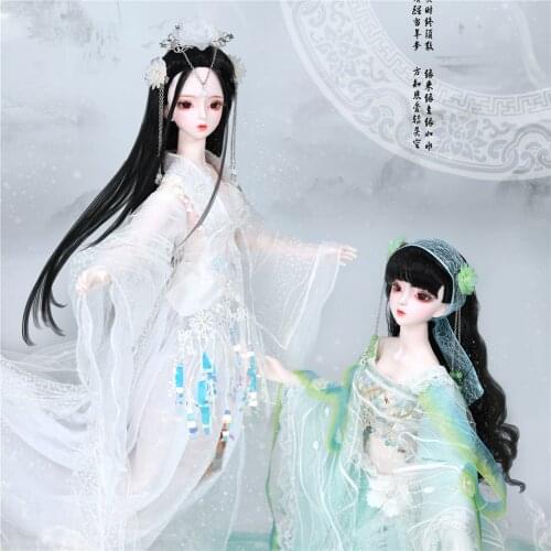 DBS 1/3 BJD Dream Fairy Doll toy mechanical joint Body chinese style Collection doll including suit shoes makeup 60cm SD