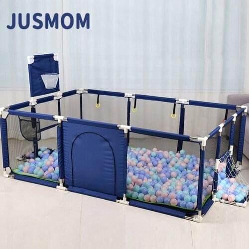 Baby Kids Furniture Playpen for Children Dry Ball Pool Swimming Pool Safety Barriers Babys Playground Ball Park for 0-8 Years