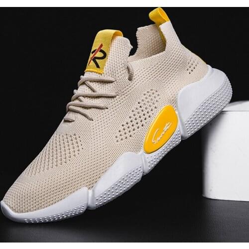 Slip trainers Shoes summer zapatos knitting hot hombre para 39 Male on mesh Sneakers sneaker sapato sneakers leisure Breathable