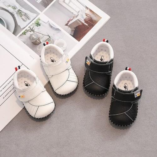 Kids Baby Boys Shoes Infant Leather Soft Sneakers Toddler Girls Casual Shoes Spring Autumn 0-2 Years Children Baby Cowhide Shoes