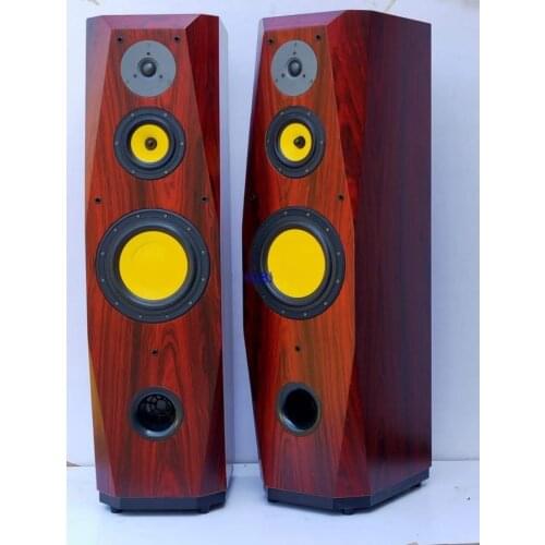 HIVI M-078 HiFi Hi-end Speaker 8 Inch Floor Speaker Uses HIVI D8g F5 Rt1c Speaker Theater Front