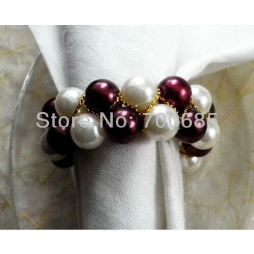Aliexpress sold beaded wedding napkin ring