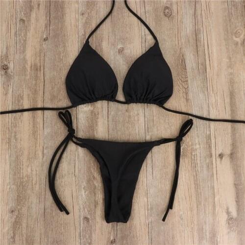 Sexy Women Bikini Brazilian Swimsuit Push-up Bra Bikini Set Two Piece Swim Suit Swimwear Beachwear Bathing