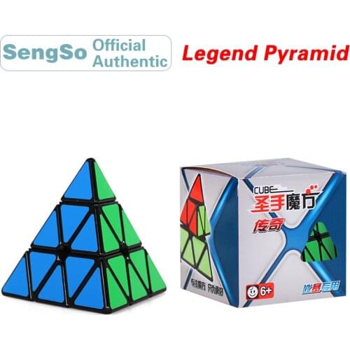 ShengShou Legend Pyramid Magic Cube SengSo 3x3x3 Cubo Magico Professional Neo Speed Cube Puzzle Antistress Toys Kids