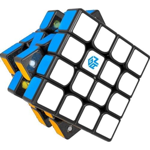 GAN460 M 4x4 Gan 460 Speed Cube stickerless magic cube Gan460M puzzle sticker stickers cubo magico kids Toys for Speedcuber
