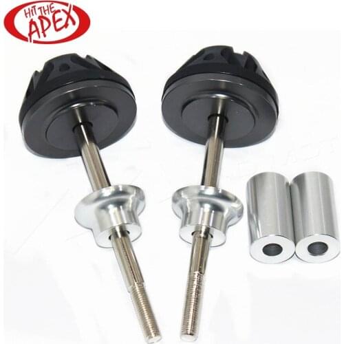 CNC Motorcycle Frame Sliders Guard Crash Pad Engine Stator Case Cover Protector Protection For Kawasaki Z1000 Z 1000 2008-2012