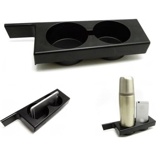 Interior Car Front Console Water Cup Drink Holder Cover Trim for BMW E39 5-SERIES Dual Cup Holder Insert