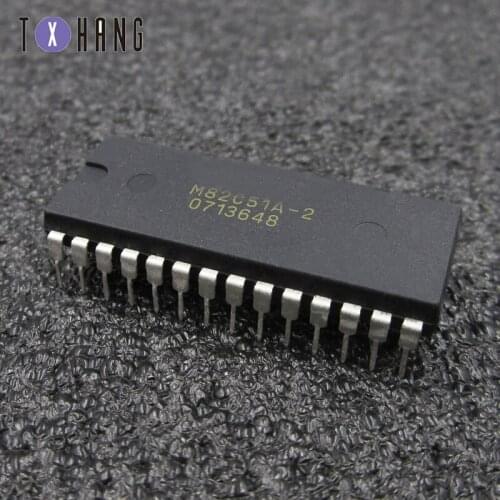 1/5PCS M82C51A-2 M82C51A DIP28 IC Encapsulation NEW diy electronics