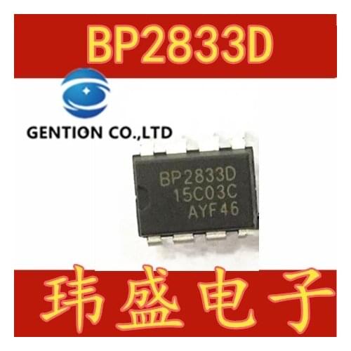 20PCS DIP-8 BP2833D unfenced constant current driver in stock 100% new and original
