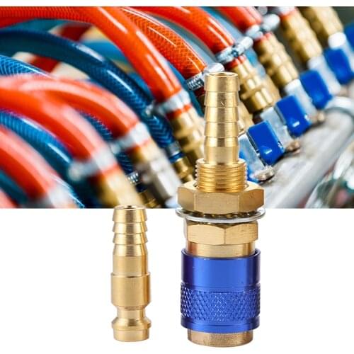8mm Water Cooled Gas Adapter Quick Hose Connector for MIG TIG Welding Torch Plug Fast Connection Gas Adapter