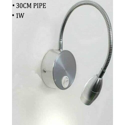 Switch Optional 1W Aluminum Led Wall Lights For Home Living Room Indoor Morden Wall Lamp