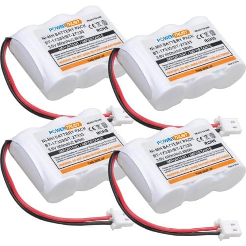 BT-17333 800mAh BT17333 BT27333 Cordless Phone Battery for Vtech BT-17233 BT17233 BT163345 BT263345 Handset Telephone Battery