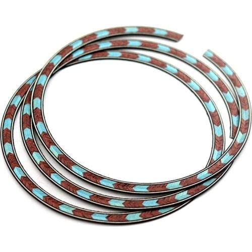 3PCS Guitar Sound hole Inlay MAPLE For Acoustic Classic Guitar Mosaic technology of scallop CLYKQ25