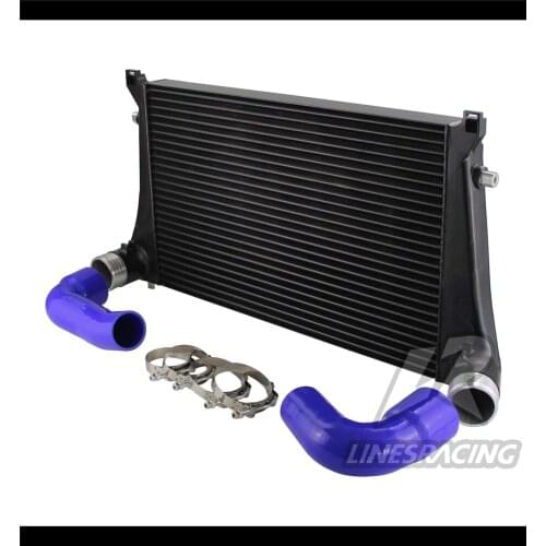 70MM Competition Intercooler Fit For GTI MK7 Golf R VAG 1.8T 2.0T 8V A3 S3 Inlets