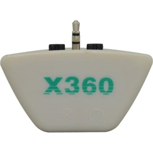 For Microsoft xbox360 for Xbox 360 2.5mm to 3.5mm Headset Converter Headphone Microphone Adapter