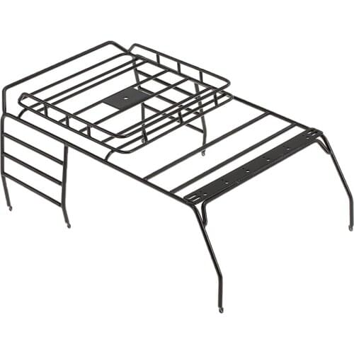 Metal Roof Luggage Rack Carrier for 1/10 RC Car AXIAL SCX10 Truck Roof Rock Crawler Car RC Part Accessory