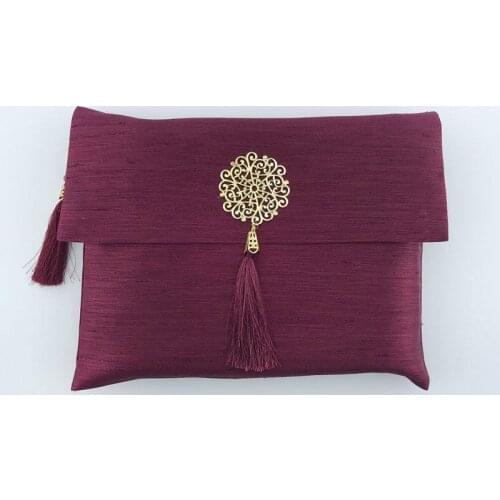 Burgundy Color Personalized Yasin-i Sheriff Book, Rosary, Prayer Rug Gift Box, Eid Mubarak