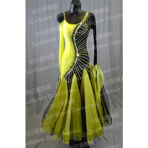 Waltz Tango Ballroom Dance Dress, Girls/Women Modern Dance, Competition Dress,Standard Dance,competitions ballroom dress
