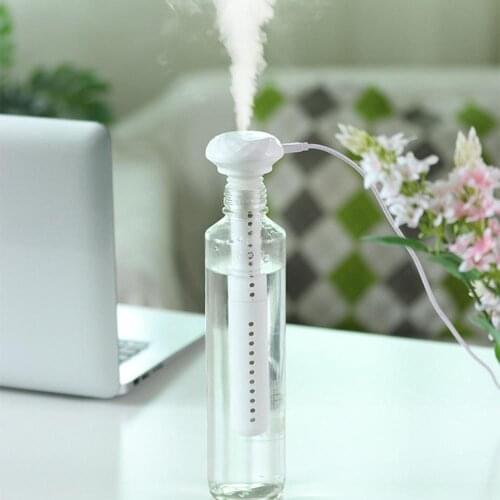 1 Pc Mini Humidifier Portable Air Humidifier Mini USB Powered Atomizer 35ml/h Home Office Room Car Bottle Humidifier skin care