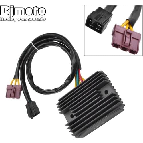 BJMOTO Motorcycle Voltage Regulator Rectifier For Aprilia Sportcity 125 200 250 Atlantic 125 250 500 Scarabeo 250 400 ie SR300ie