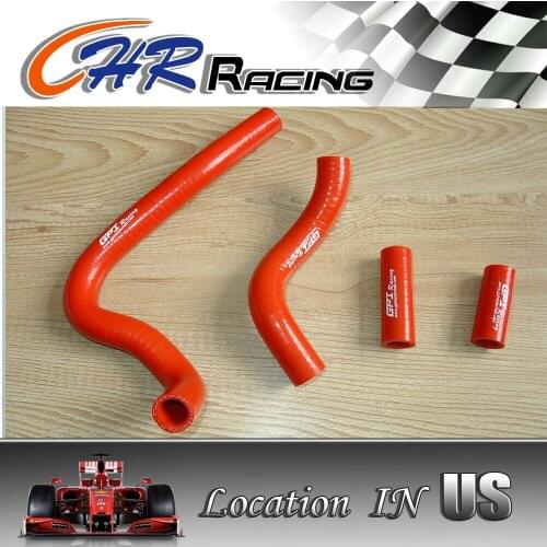 FOR Honda CR250 CR250R CR 250 R 1992-1996 1993 1994 silicone radiator HOSE RED