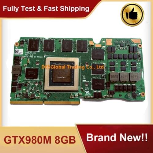 Brand New GTX 980M GTX980M N16E-GX-A1 DDR5 8GB VGA Video Graphics Card GPU For Lapotp ASUS G750J G750JY G750JYA 100% Working