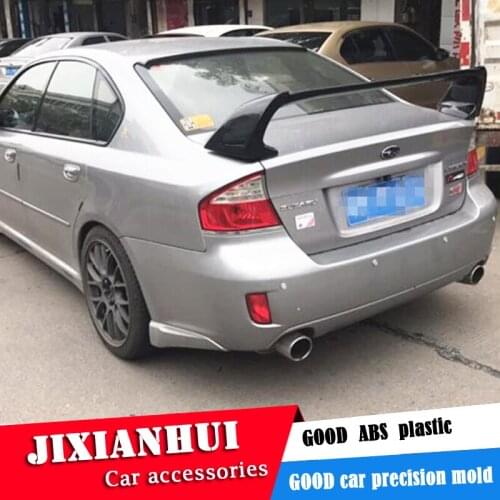 For Legacy Spoiler 2006-2013 SUBARU Legacy FD2 Spoiler 3DCK ABS plastic Material Car Rear Wing Color Rear Spoiler