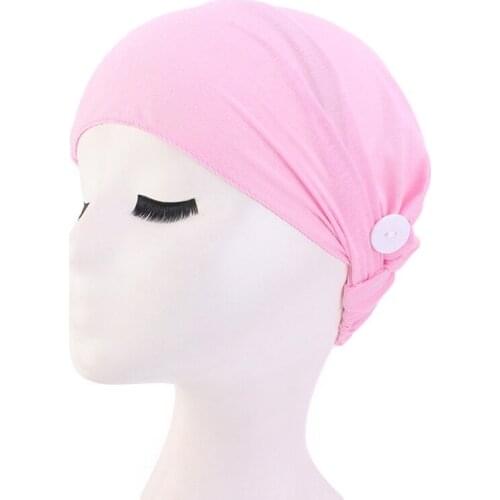 Ears Protection Headband With Button Outdoor Sport Hairbands For Women Girls Bandana Hair Accessories
