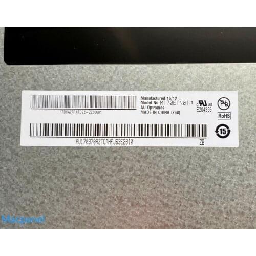 LCD Screen M170ETN01.1 M170ETN01 V1 P170ETN01.0 AUO Display Panel 17 Inch