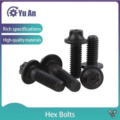 Grade 12.9 Hexagon Bolt M5 M6 * 22 * 35 * 14 * 17 * 20 * 26 * 43 20Pcs