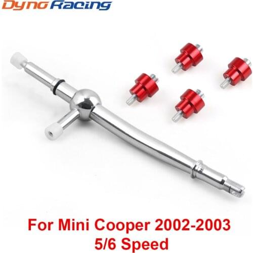 Racing Quick Short Throw Shifter For Mini Cooper 5speed/S 6speed 2002-2003 Red Chrome Short Shifter Manual