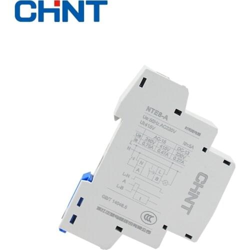 CHINT NTE8-A 5s 10s 120s 480s CE 220V Power Off Time Delay Relay Control-off Delay Switch on Latitude DIGITAL Timer