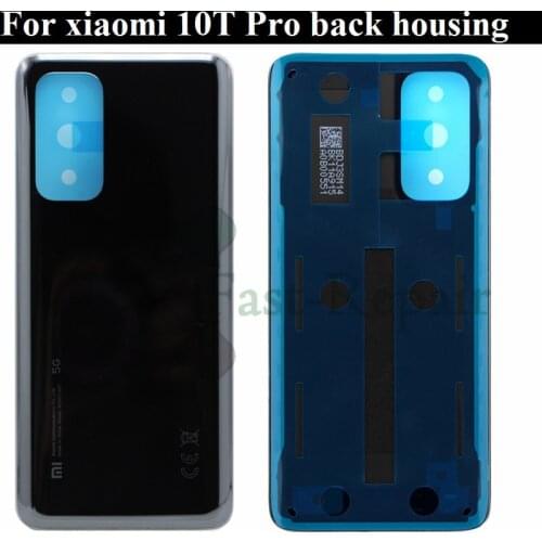 For Xiaomi Mi 10T Pro 5G Back Cover Battery Glass Housing For Xiaomi Mi 10T Pro Rear back Cover