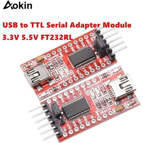 FT232RL FTDI USB 3.3V 5.5V to TTL Serial Adapter Module for Arduin Mini Port