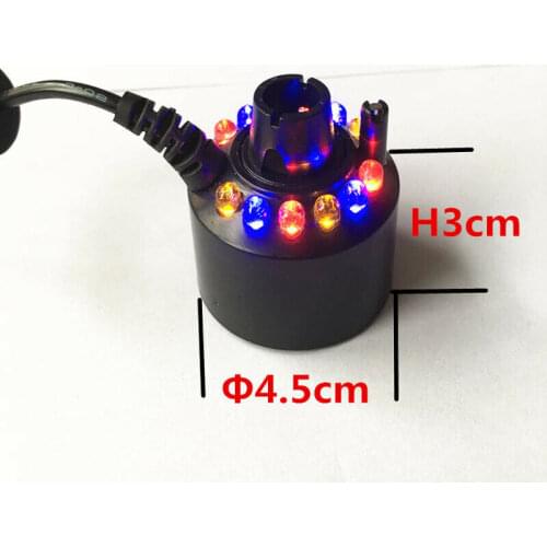 Halloween Witch Pot Smoke Machine Fog Maker Water Fountain Fogger Color Changing Fog Machine Party Prop Halloween Decoration