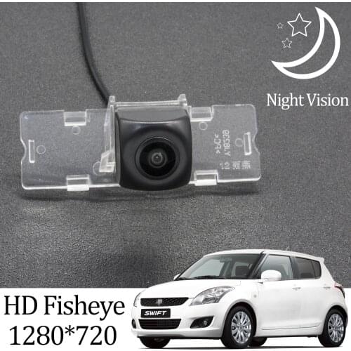 Owtosin HD 1280*720 Fisheye Rear View Camera For Suzuki Swift AZG 2011 2012 2013 2014 2015 2016 2017 Car Parking Accessories