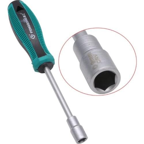 Metal Socket Driver Wrench Screwdriver Hex Nut Key Nutdriver Hand Tool 13mm