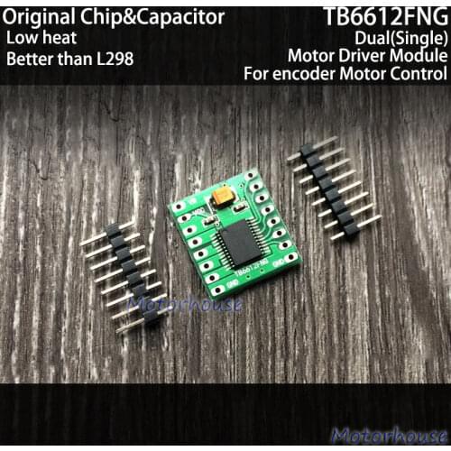 Mini TB6612FNG Motor Driver Module Original Chip&capacitor Low Heat for Encoder Motor